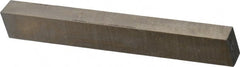 Cleveland - M42 Cobalt Square Tool Bit Blank - 3/8" Wide x 3/8" High x 3" OAL, 2 Beveled Ends, 10° Bevel Angle, Ground - Exact Tooling