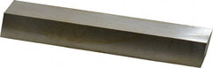 Cleveland - M42 Cobalt Square Tool Bit Blank - 5/8" Wide x 5/8" High x 4-1/2" OAL, 2 Beveled Ends, 10° Bevel Angle, Ground - Exact Tooling