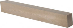 Cleveland - M42 Cobalt Square Tool Bit Blank - 7/8" Wide x 7/8" High x 6" OAL, 2 Beveled Ends, 10° Bevel Angle, Ground - Exact Tooling