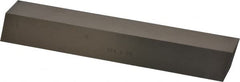 Cleveland - M42 Cobalt Square Tool Bit Blank - 1" Wide x 1" High x 7" OAL, 2 Beveled Ends, 10° Bevel Angle, Ground - Exact Tooling