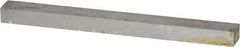 Cleveland - T15 Cobalt Square Tool Bit Blank - 3/16" Wide x 3/16" High x 2-1/2" OAL, 2 Beveled Ends, 10° Bevel Angle, Ground - Exact Tooling