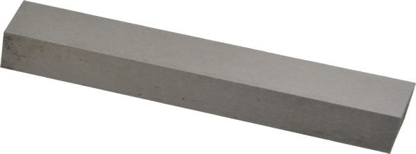 Cleveland - T15 Cobalt Square Tool Bit Blank - 1/2" Wide x 1/2" High x 4" OAL, 2 Beveled Ends, 10° Bevel Angle, Ground - Exact Tooling