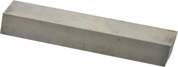 Cleveland - T15 Cobalt Square Tool Bit Blank - 3/4" Wide x 3/4" High x 5" OAL, 2 Beveled Ends, 10° Bevel Angle, Ground - Exact Tooling