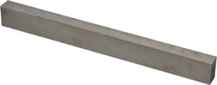 Cleveland - M2 High Speed Steel Rectangular Tool Bit Blank - 3/8" Wide x 5/8" High x 6" OAL, 2 Beveled Ends, 10° Bevel Angle, Ground - Exact Tooling