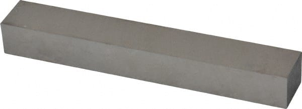 Cleveland - M2 High Speed Steel Rectangular Tool Bit Blank - 5/8" Wide x 3/4" High x 5" OAL, 2 Beveled Ends, 10° Bevel Angle, Ground - Exact Tooling