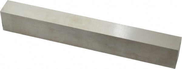 Cleveland - M2 High Speed Steel Rectangular Tool Bit Blank - 5/8" Wide x 7/8" High x 6" OAL, 2 Beveled Ends, 10° Bevel Angle, Ground - Exact Tooling