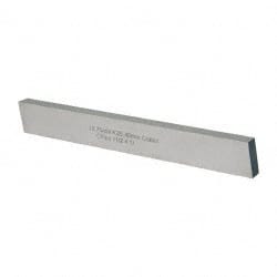 Cleveland - M42 Cobalt Rectangular Tool Bit Blank - 1/2" Wide x 1" High x 8" OAL, 2 Beveled Ends, 10° Bevel Angle, Ground - Exact Tooling