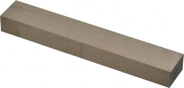 Cleveland - M42 Cobalt Rectangular Tool Bit Blank - 5/16" Wide x 1/2" High x 3" OAL, 2 Beveled Ends, 10° Bevel Angle, Ground - Exact Tooling