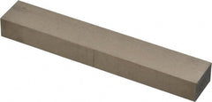 Cleveland - M42 Cobalt Rectangular Tool Bit Blank - 5/16" Wide x 1/2" High x 3" OAL, 2 Beveled Ends, 10° Bevel Angle, Ground - Exact Tooling
