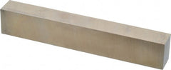 Cleveland - M42 Cobalt Rectangular Tool Bit Blank - 3/4" Wide x 1" High x 6" OAL, 2 Beveled Ends, 10° Bevel Angle, Ground - Exact Tooling