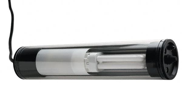 Electrix - 24 VDC, 13 Watt, Tube Machine Light - Magnetic Mount, 10 Ft. Cord, 13 Inch Tube, Integrated Ballast, White - Exact Tooling