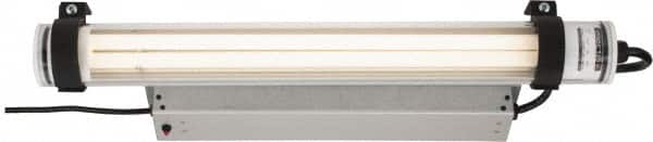 Electrix - 120 VAC, 55 Watt, Tube Machine Light - Magnetic Mount, 9 Ft. Cord, 24 Inch Tube, Remote Ballast, White - Exact Tooling