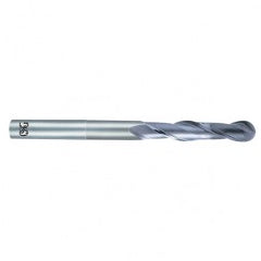 3mm Dia. - 50mm OAL - Diamond CBD - Ball End SE EM - 2 FL - Exact Tooling