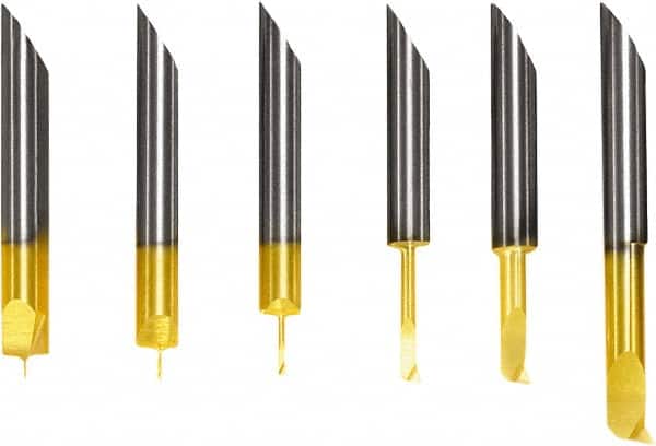 Seco - 3mm Min Bore Diam, 4.7mm Max Bore Depth, 4mm Shank Diam, Boring Bar - Right Hand Cut, Solid Carbide - Exact Tooling