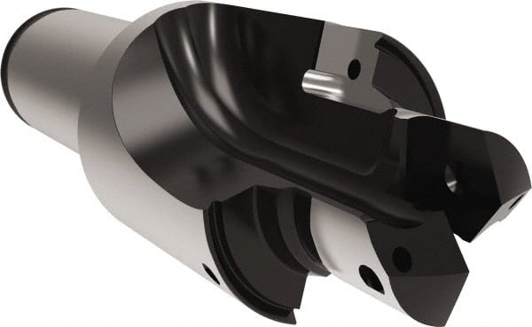 Allied Machine and Engineering - M18x1.50, 0.65" Pilot Diam, 1.181" Spotface Diam, 0.674" Pilot Length, Tube Dash 8, Indexable Porting Tool - Exact Tooling