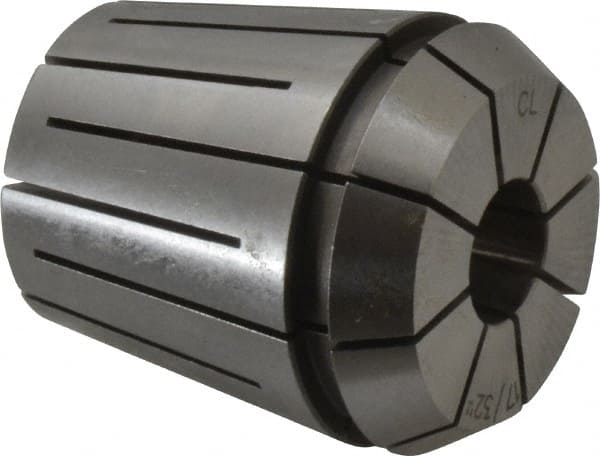 Parlec - 17/32" ER40 Coolant Collet - 1.811" OAL, 1.614" Overall Diam - Exact Tooling