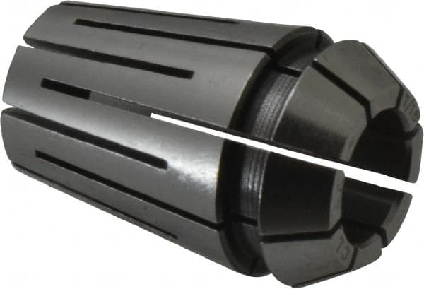 Parlec - 7/16" ER20 Coolant Collet - 1.24" OAL, 0.827" Overall Diam - Exact Tooling