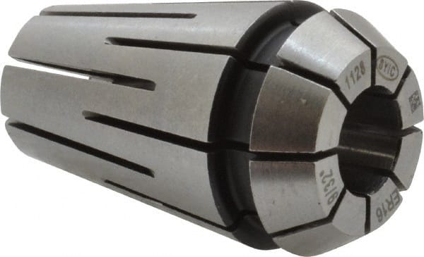Parlec - 9/32" ER16 Coolant Collet - 1.082" OAL, 0.669" Overall Diam - Exact Tooling