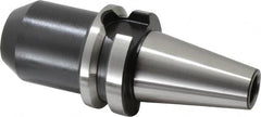 Parlec - BT30 Taper Shank 5/8" Hole End Mill Holder/Adapter - 1-7/16" Nose Diam, 2-1/2" Projection, Through-Spindle Coolant - Exact Tooling