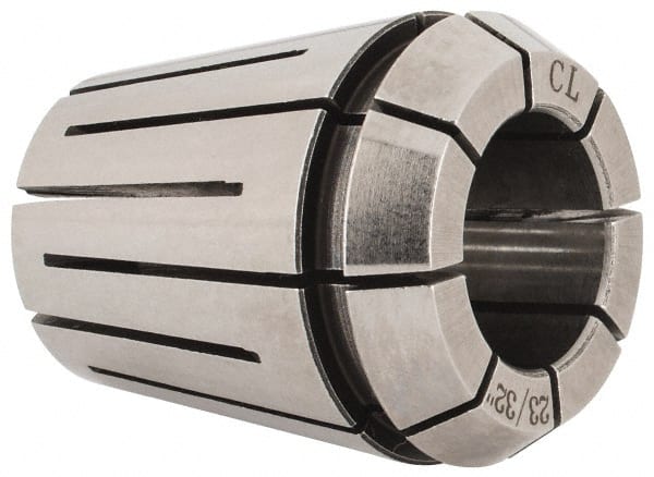 Parlec - 23/32" ER32 Coolant Collet - 1.574" OAL, 1.3" Overall Diam - Exact Tooling