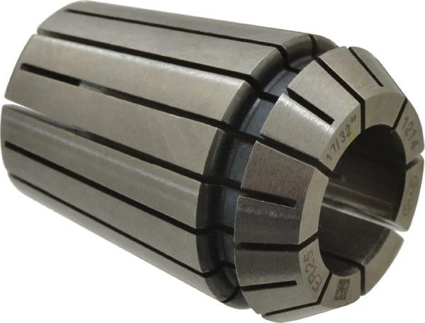 Parlec - 17/32" ER25 Collet - 1.338" OAL, 1.023" Overall Diam - Exact Tooling