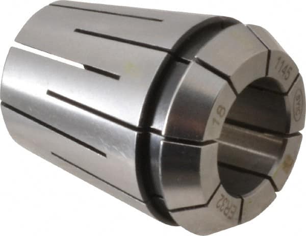 Parlec - 18mm ER32 Coolant Collet - 1.574" OAL, 1.3" Overall Diam - Exact Tooling