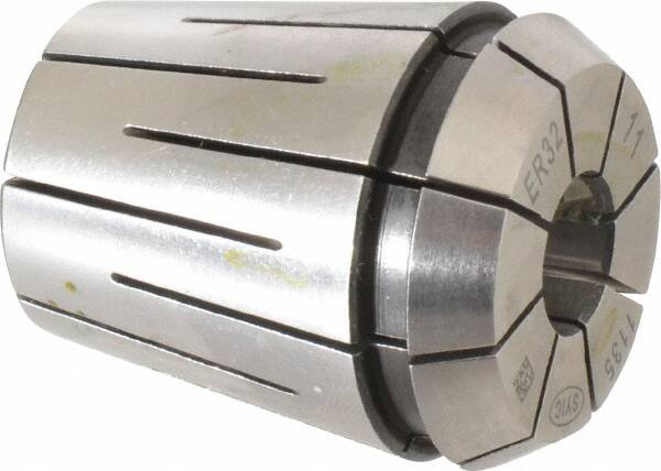 Parlec - 11mm ER32 Coolant Collet - 1.574" OAL, 1.3" Overall Diam - Exact Tooling