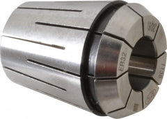 Parlec - 19/32" ER32 Coolant Collet - 1.574" OAL, 1.3" Overall Diam - Exact Tooling