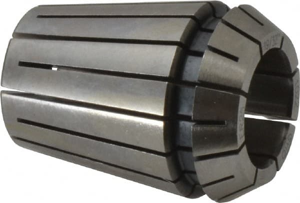 Parlec - 19/32" ER25 Collet - 1.338" OAL, 1.023" Overall Diam - Exact Tooling