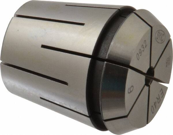 Parlec - 6mm ER40 Coolant Collet - 1.811" OAL, 1.614" Overall Diam - Exact Tooling