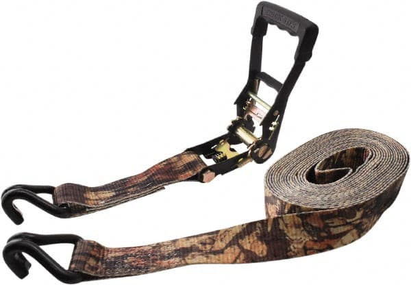Erickson Manufacturing - 27' Long x 2" Wide, 10,000 Lb Basket Capacity, Polyester & Steel Web Sling - Camouflage Green - Exact Tooling