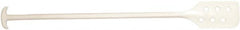 Remco - White Polypropylene Mixing Paddle with Holes - 52" Overall Length - Exact Tooling
