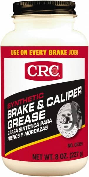 CRC - 8 oz Can Synthetic General Purpose Grease - Black, 450°F Max Temp, NLGIG 2, - Exact Tooling