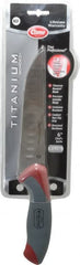 Clauss - 6" Long Blade, Stainless Steel, Fine Edge, Chef's Knife - 11-3/4" OAL, Comfort Grip Handle - Exact Tooling