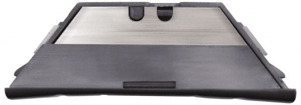 Clauss - 50 Piece Titanium Bonded Stainless Steel Utility Knife Blade - 2-3/4" OAL - Exact Tooling