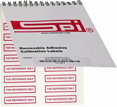 SPI - Inspection Label - Legend: For Reference Only, English, Red & White, 2" Long x 1/2" High, No Coating - Exact Tooling