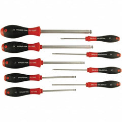 Wiha - 9 Piece Ball Hex Screwdriver Set - Comes in Box - Exact Tooling