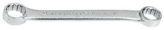 Proto - 7/16 x 1/2", 12 Point, Satin Finish, Double End, Box Wrench - Exact Tooling