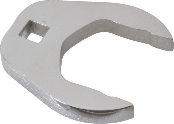 Proto - 1-7/16" 3/8" Drive Chrome Open End Crowfoot Wrench - 2.4" Head Diam x 0.38" Head Thickness - Exact Tooling