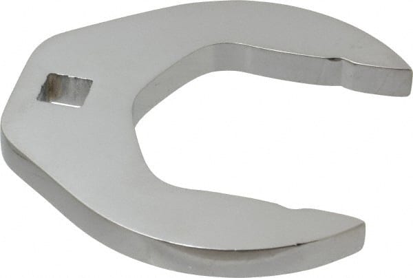 Proto - 1-15/16" 3/8" Drive Chrome Open End Crowfoot Wrench - 3.34" Head Diam x 0.38" Head Thickness - Exact Tooling