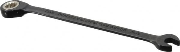 Proto - 9/32" 12 Point Combination Wrench - 15° Head Angle, 5-1/2" OAL, Steel, Black Chrome Finish - Exact Tooling