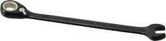 Proto - 5/16" 12 Point Combination Wrench - 15° Head Angle, 5-1/2" OAL, Steel, Black Chrome Finish - Exact Tooling