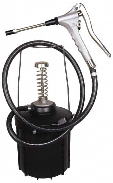 PRO-LUBE - Grease Lubrication 1.25 Gal/Stroke Flow Aluminum Lever Hand Pump - For 11 Lb Container - Exact Tooling