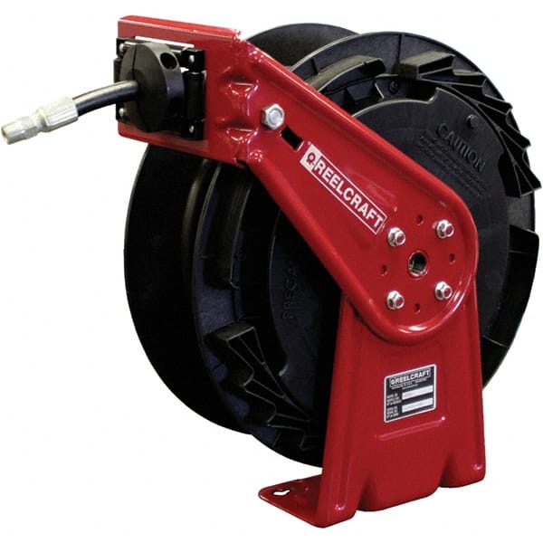 Reelcraft - Hose Reels Style: Spring Retractable Hose Length (Feet): 25 - Exact Tooling