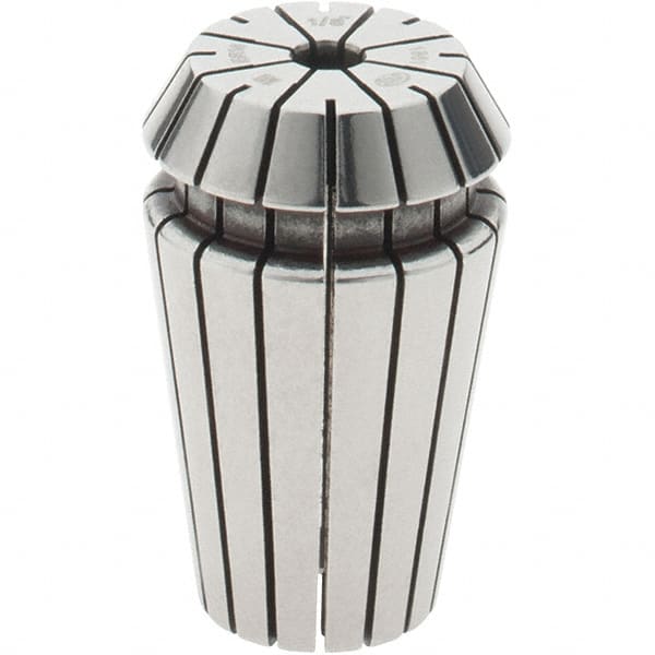 Techniks - 0.086 to 0.125 ER16 Collet - 0.67" Overall Diam, 1.083" OAL - Exact Tooling