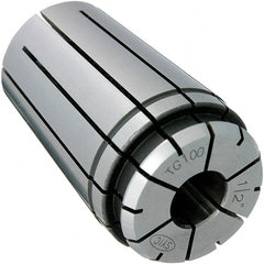 Techniks - TG100 27/64" Single Angle Collet - 0.0004" TIR, 3" OAL, 2.001" Overall Diam - Exact Tooling