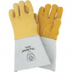 TILLMAN - Welder's & Heat Protective Gloves - MP 14" LRG ELK WELDI NG GLOVES TILLMAN - Exact Tooling