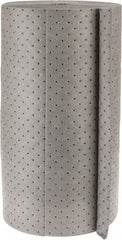 Brady SPC Sorbents - 49 Gal Capacity per Package, Universal Roll - 150' Long x 30" Wide, Gray, Polypropylene - Exact Tooling