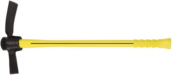 NUPLA - 5 Lb Head Cutter Mattock - 36" OAL, Fiberglass - Exact Tooling
