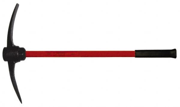 NUPLA - 5 Lb Head Railroad Pick - 36" OAL, Fiberglass - Exact Tooling